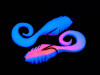 Поролоновый твистер Dancing tail 3,5" #915 (2шт)