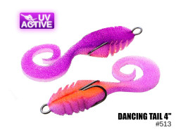 Поролоновый твистер Dancing tail 4" #513 (2шт)