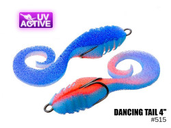 Поролоновый твистер Dancing tail 4" #515 (2шт)
