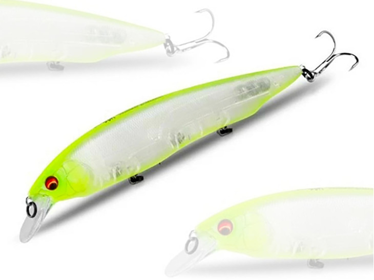 Воблер BearKing Kanata 160F цвет F (Pro Minnow)