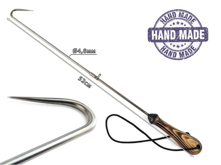 Багор для рыбалки "Hand-Made Pro" L-52см, D-4,8мм