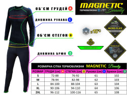 Женское термобелье MAGNETIC Beauty Green до -15°С (S)-foto2